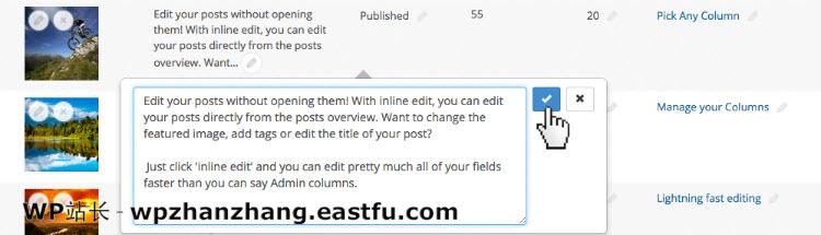 如何使用Admin Columns Pro管理WordPress内容 6 编辑