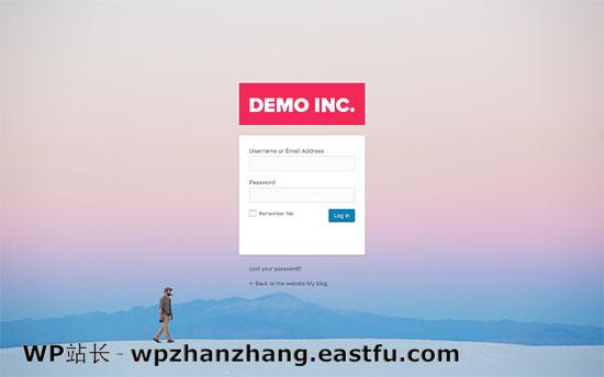 如何创建自定义WordPress登录页面(终极指南) 14 带有自定义徽标的自定义WordPress登录页面