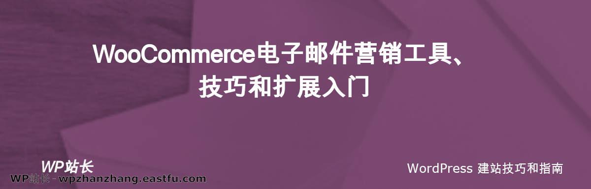WooCommerce电子邮件营销工具、技巧和扩展入门