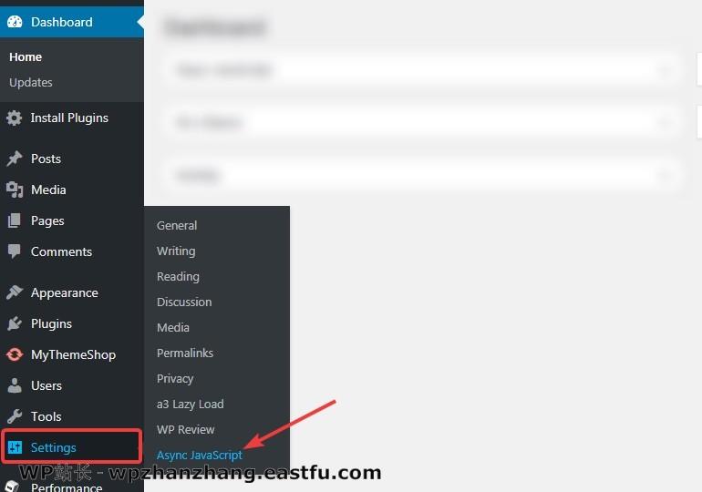 WordPress 速度优化的完整指南 59 异步JavasSript插件设置