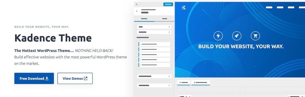 Kadence Theme WordPress主题评测2021