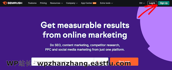 SEMRush 注册 SEMRush 注册