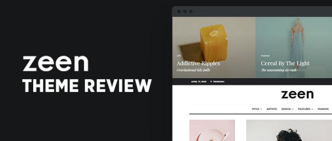 Zeen Theme评测:下一代 WordPress 杂志主题