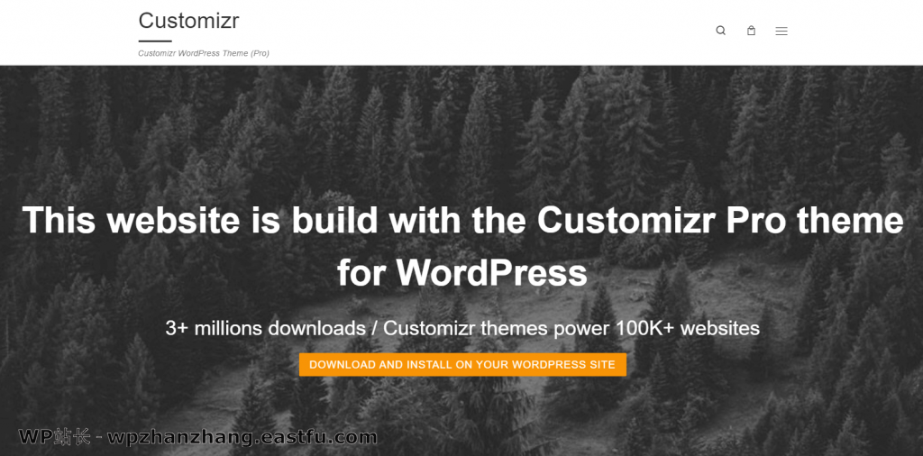 60+最佳免费 WordPress 主题 - 完整列表(2021年) 10 Customizr WordPress 主题