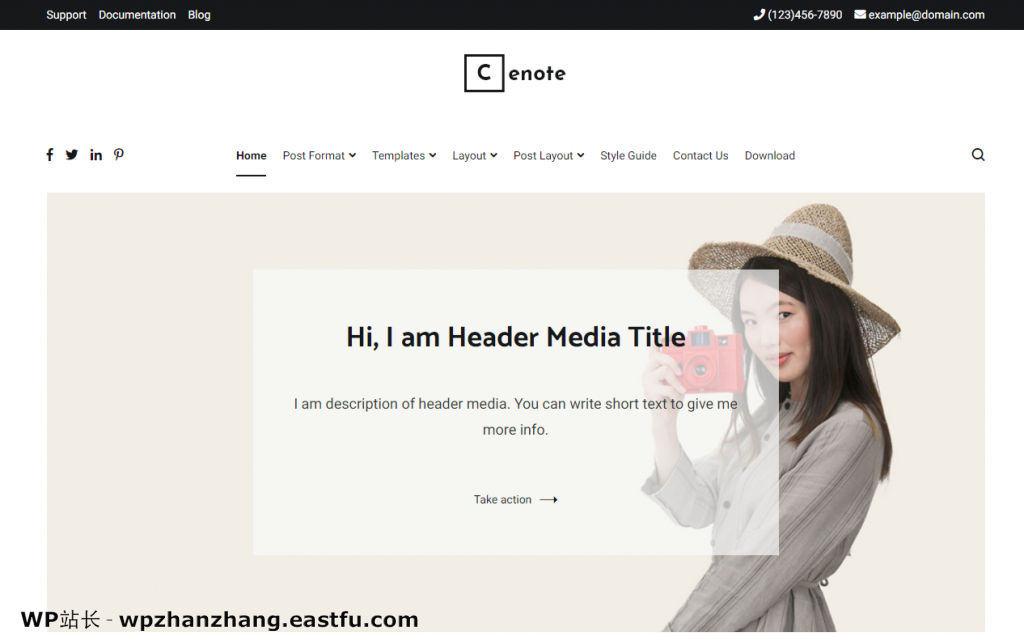 60+最佳免费 WordPress 主题 - 完整列表(2021年) 45 Cenote 演示站点
