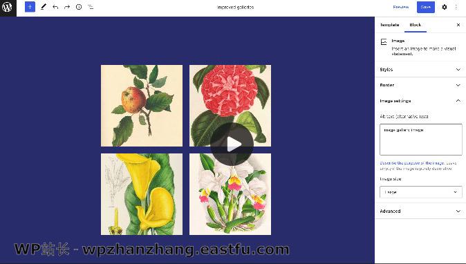 即将推出的 Gallery Block 图库区块激动人心的改进