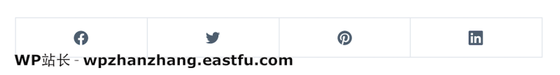 2021年Blocksy主题评测(免费 + 专业版功能指南) 11 Blocksy 博客帖子共享框示例 SVG 图标