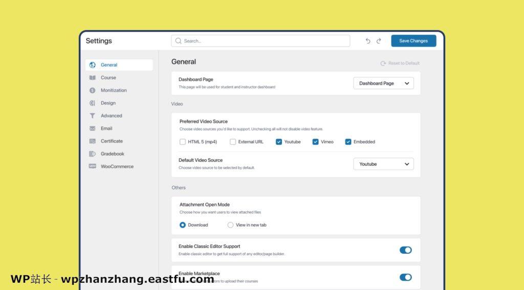 窥探 Tutor LMS 2.0 在线学习系统:抢先体验新特性! 40 设置重构
