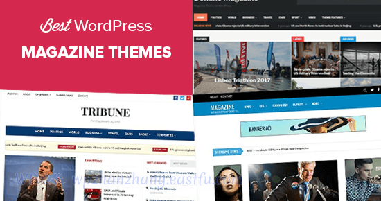 最佳 WordPress 杂志主题