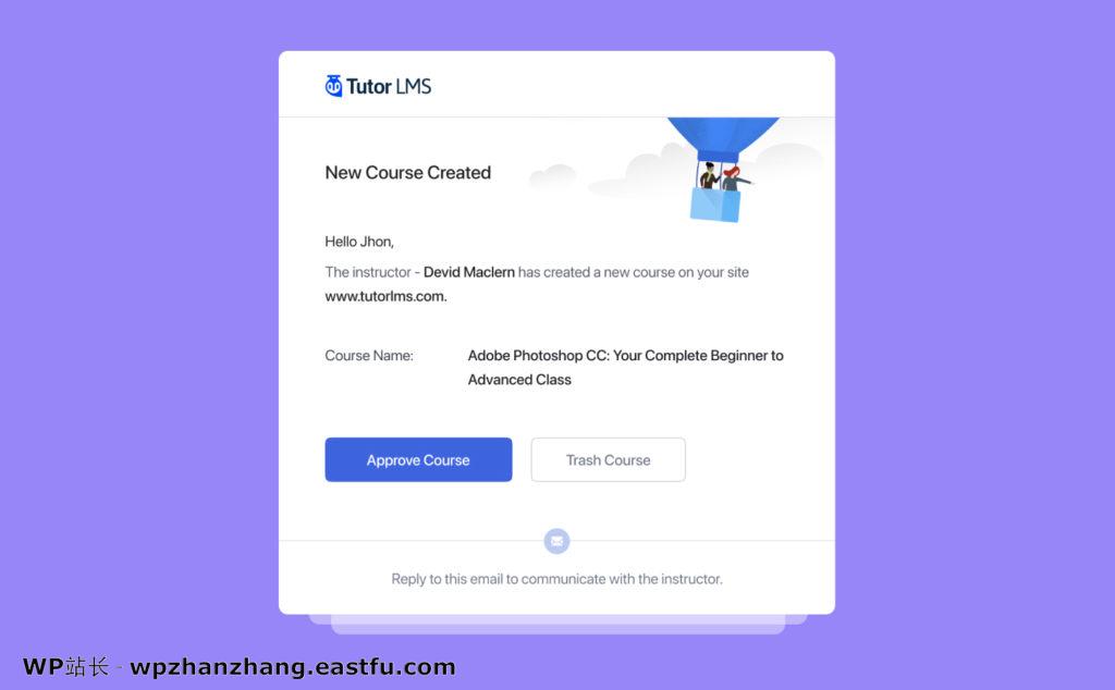 窥探 Tutor LMS 2.0 在线学习系统:抢先体验新特性! 10 独家设计的电子邮件模板