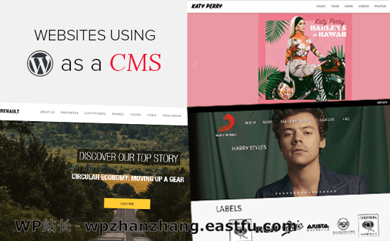 WordPress 作为 CMS:25 个使用 WordPress 作为 CMS 的示例 2021 年使用 WordPress 作为 CMS 的 25 个热门网站