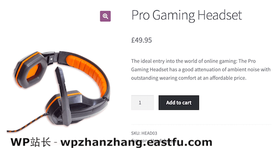 WooCommerce 游戏商店示例 WooCommerce gaming shop example