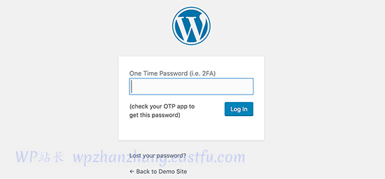 输入您的双因素身份验证代码 - WPBeginner 输入您的双因素验证码