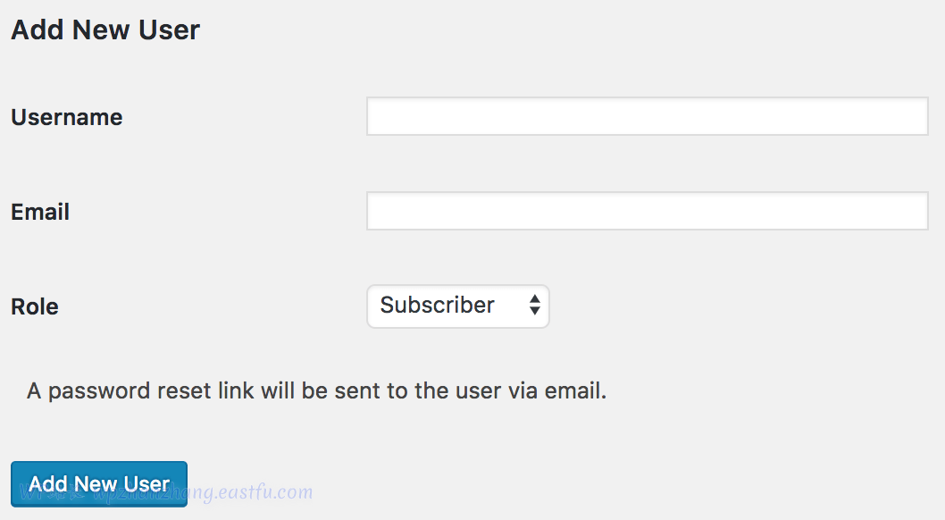 WordPress 多站点用户管理 6 WordPress 多站点用户管理 5