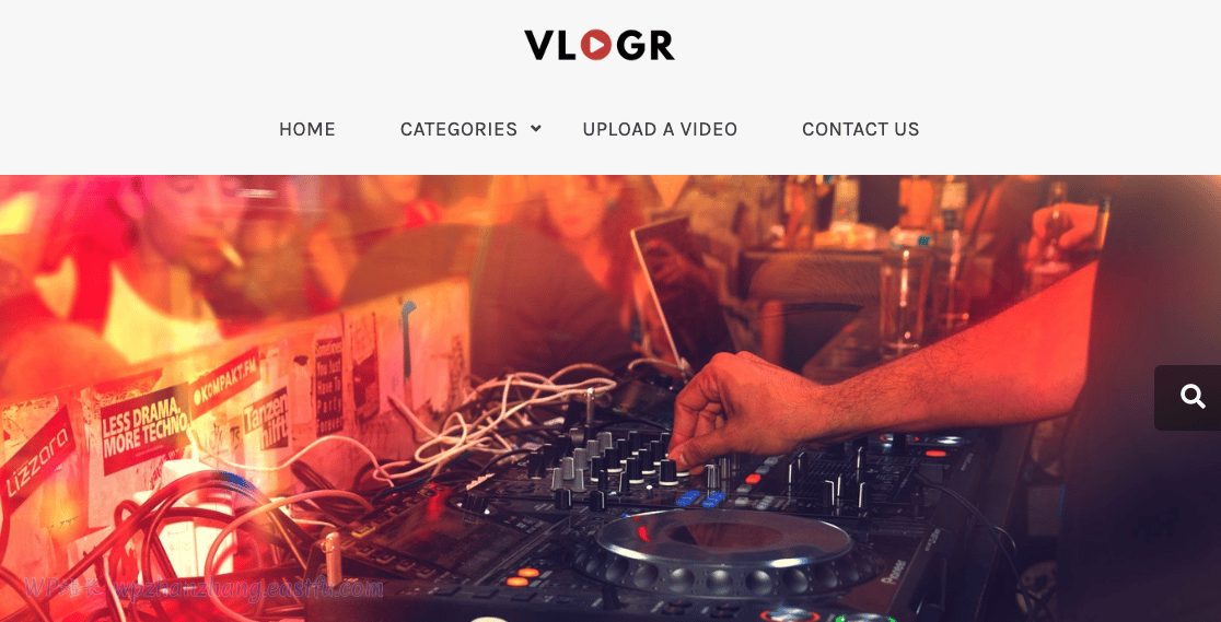 Vlogr 主题
