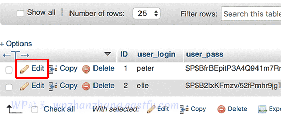 编辑用户 编辑用户