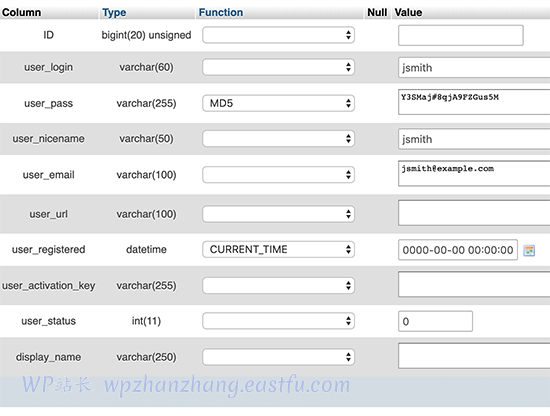 填写用户表格 填写用户表格