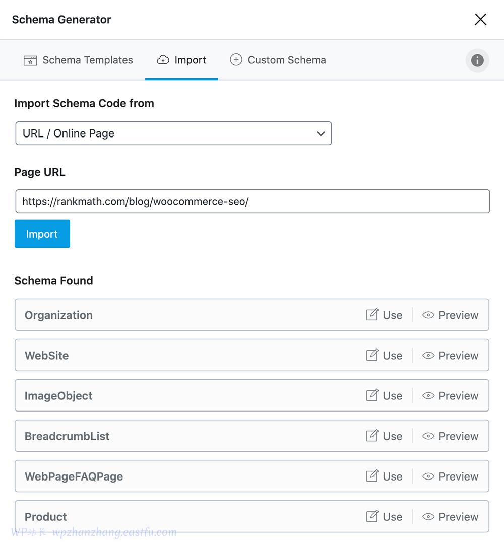 Import Schema Markup from Other Websites