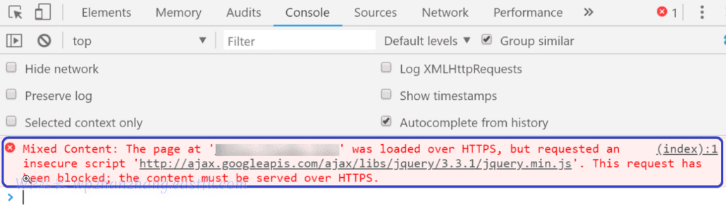 WordPress Mixed Content混合内容警告:4 种简单的修复方法 5 在 WordPress 中找到混合内容标题的错误