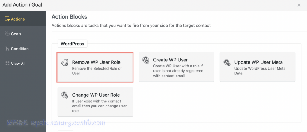 FluentCRM 2.6.0:更多功能、集成改进等等! 11 删除 fluentcrm 中的 wp 用户角色操作