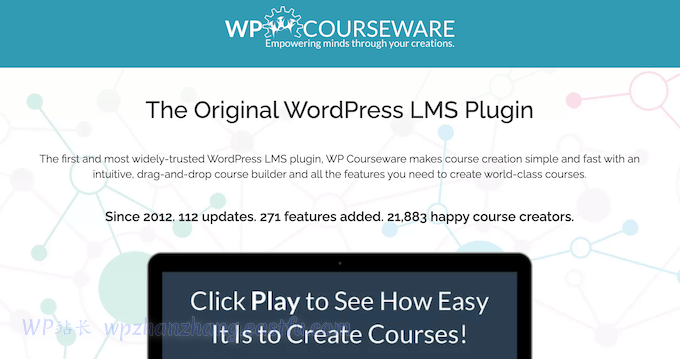 适用于 WordPress 的 WP 课件 LMS 适用于 WordPress 的 WP 课件 LMS
