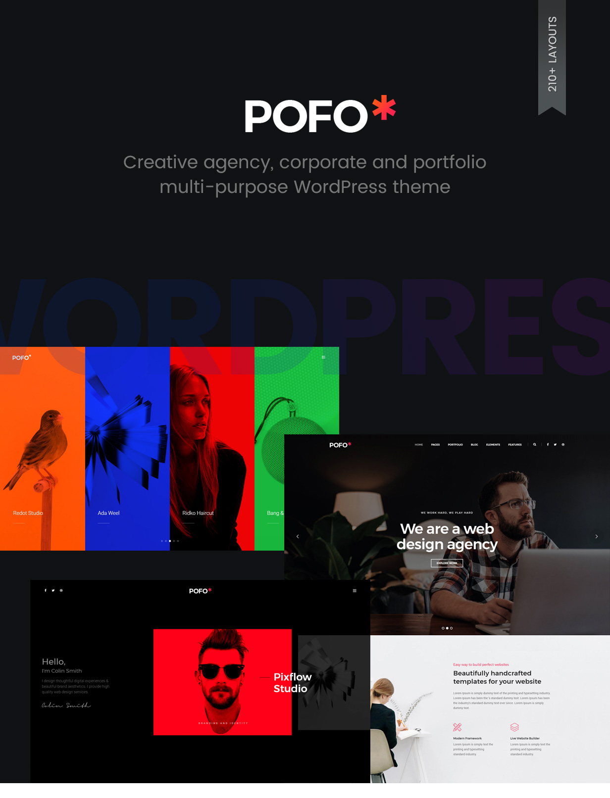 Pofo - 创意组合和博客 WordPress 主题 - 6