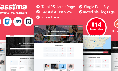 Classima主题 - WordPress分类广告网站
