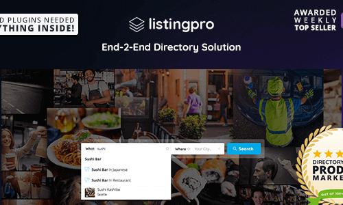 ListingPro – Directory Wordpress Theme 目录网站主题