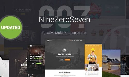 907 - Responsive Multi-Purpose WordPress Theme