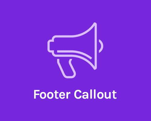 OceanWP Footer Callout 扩展