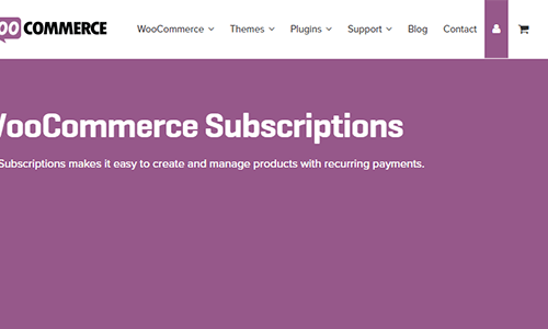 Woocommerce Subscriptions