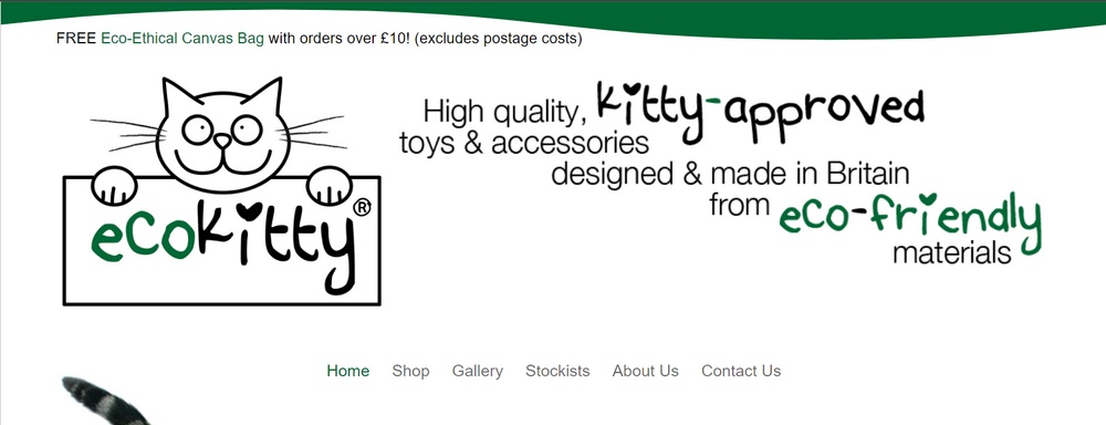 EcoKitty WooCommerce 商店示例