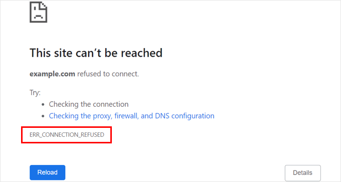 WordPress 中的连接被拒绝错误 WordPress 中的连接被拒绝错误
