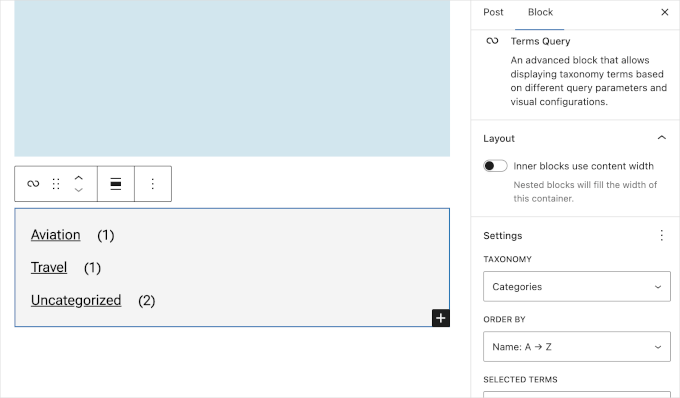 WordPress 6.9 中的术语查询模块