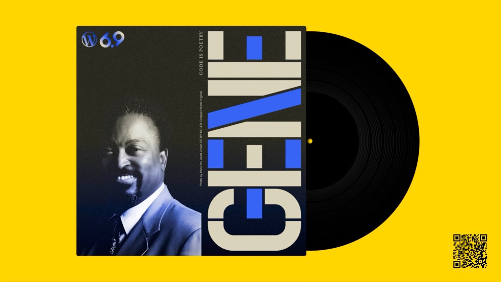 WordPress 6.9 Gene专辑封面艺术