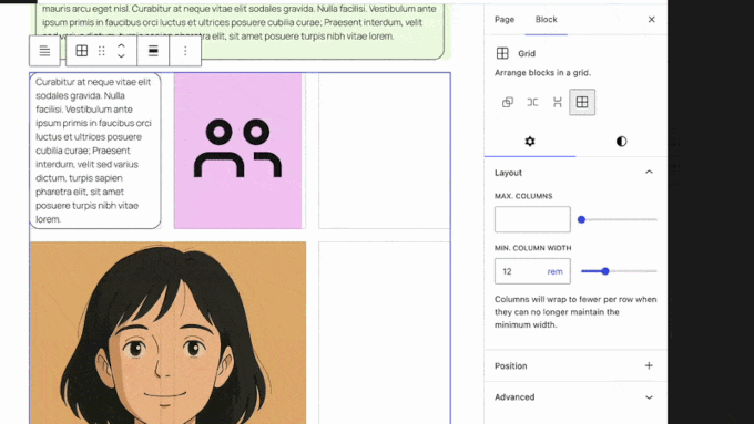响应式网格布局