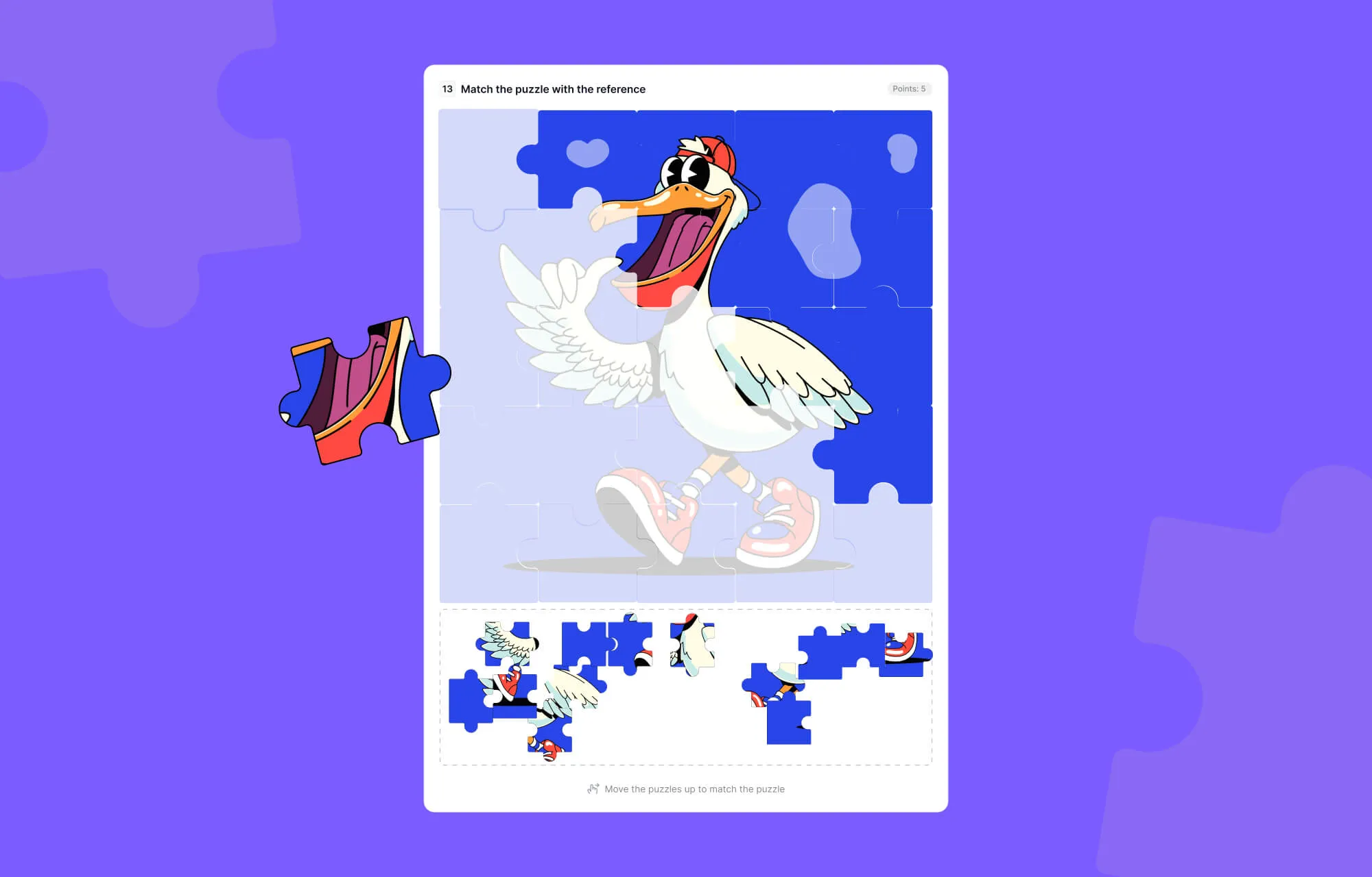 Tutor LMS 中的新测验类型 - 谜题