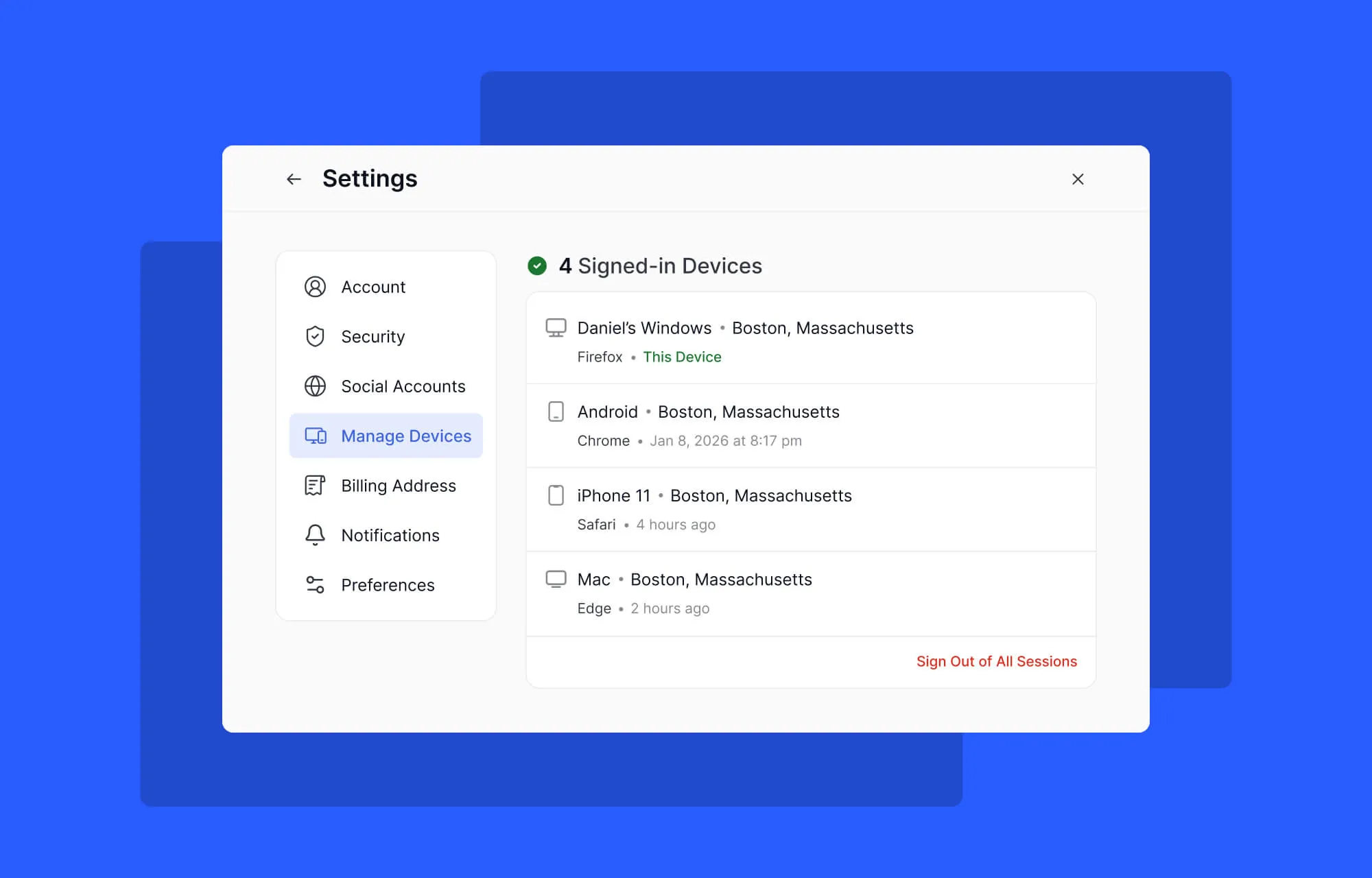 在 Tutor LMS 4.0 中管理已登录设备